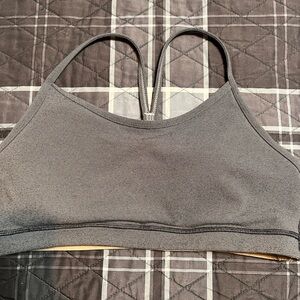 Lululemon Athletica Charcoal Sports Bra